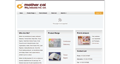 Desktop Screenshot of mothercatindia.com